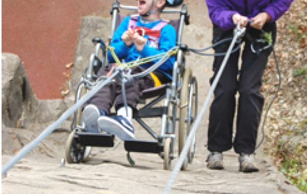 Wheelchair Abseil