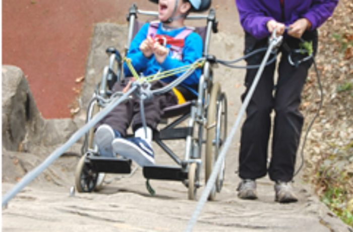 Wheelchair Abseil